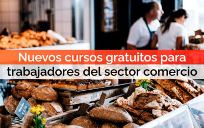 Cursos gratuitos para trabajadores del sector comercio