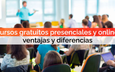 Cursos gratuitos presenciales y online: ventajas y diferencias