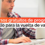 Cinco cursos gratuitos de programación y desarrollo para la vuelta de vacaciones