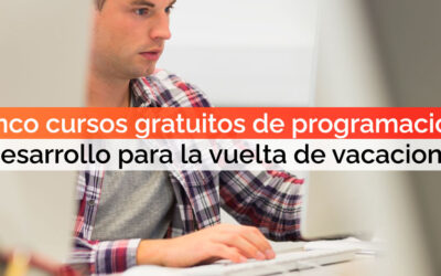 Cinco cursos gratuitos de programación y desarrollo para la vuelta de vacaciones