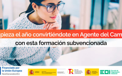 Empieza el año convirtiéndote en Agente del Cambio Digital con esta formación subvencionada